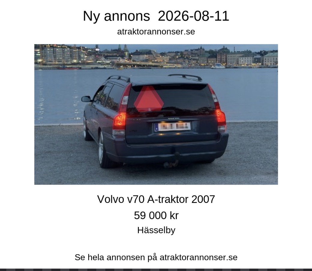 Exempel på annons publicerad i Facebook-grupp